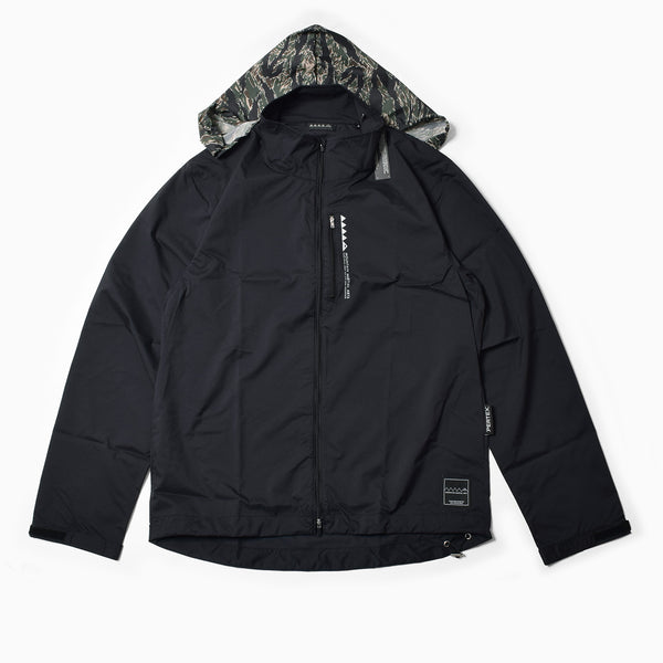 MMA PERTEX®︎ Packable Wind Shell (Black) – TOKYO MOUNTAIN