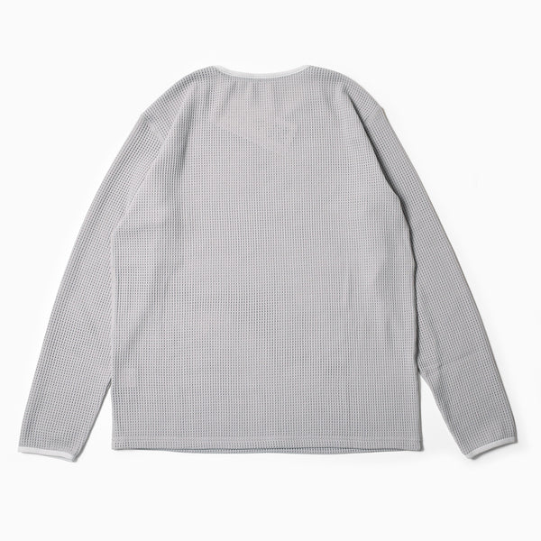 MMA POLARTEC®︎ Net Mesh Long Tee (Gray) – TOKYO MOUNTAIN