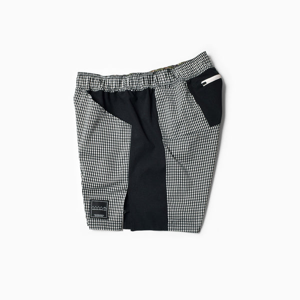 MMA Side Graphic Run Shorts V3 (Black Check) – TOKYO