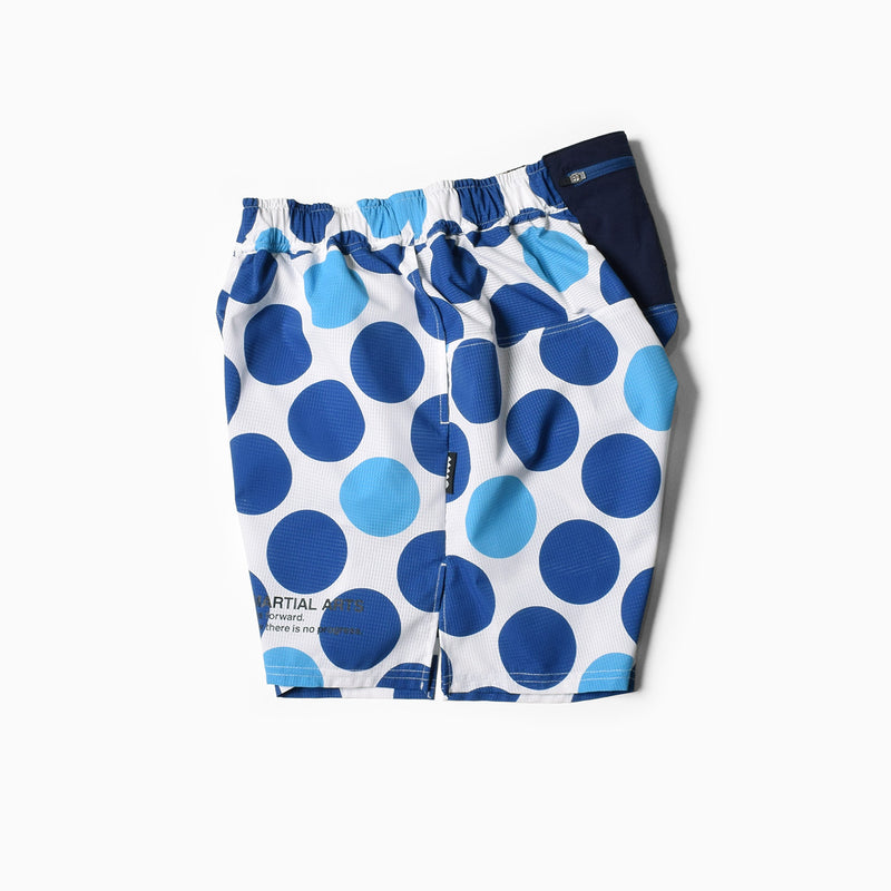 MMA Big Dot 3pocket Racing Run Pants (White)