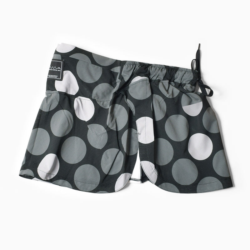 MMA Big Dot Side Slit Skirt V2 (Black)