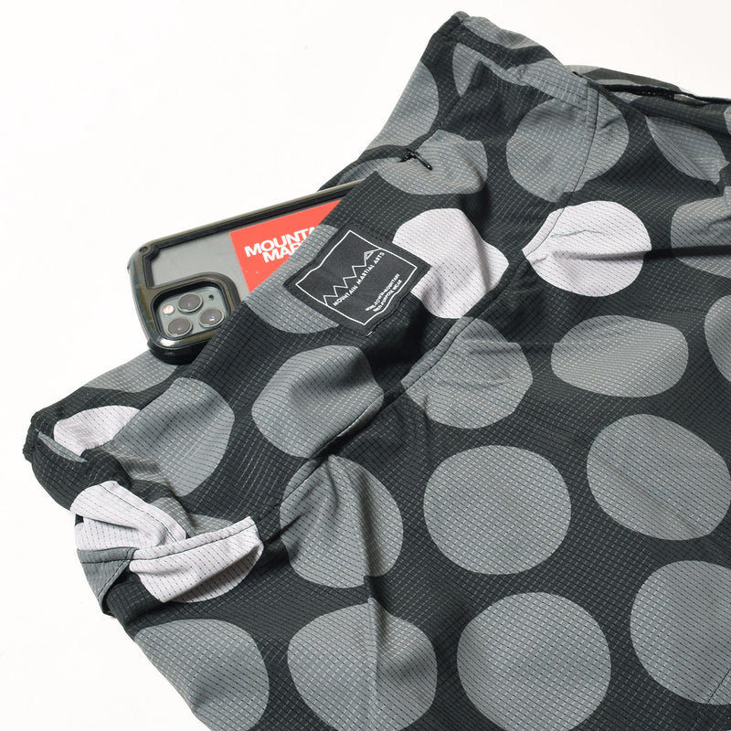 MMA Big Dot Side Slit Skirt V2 (Black)