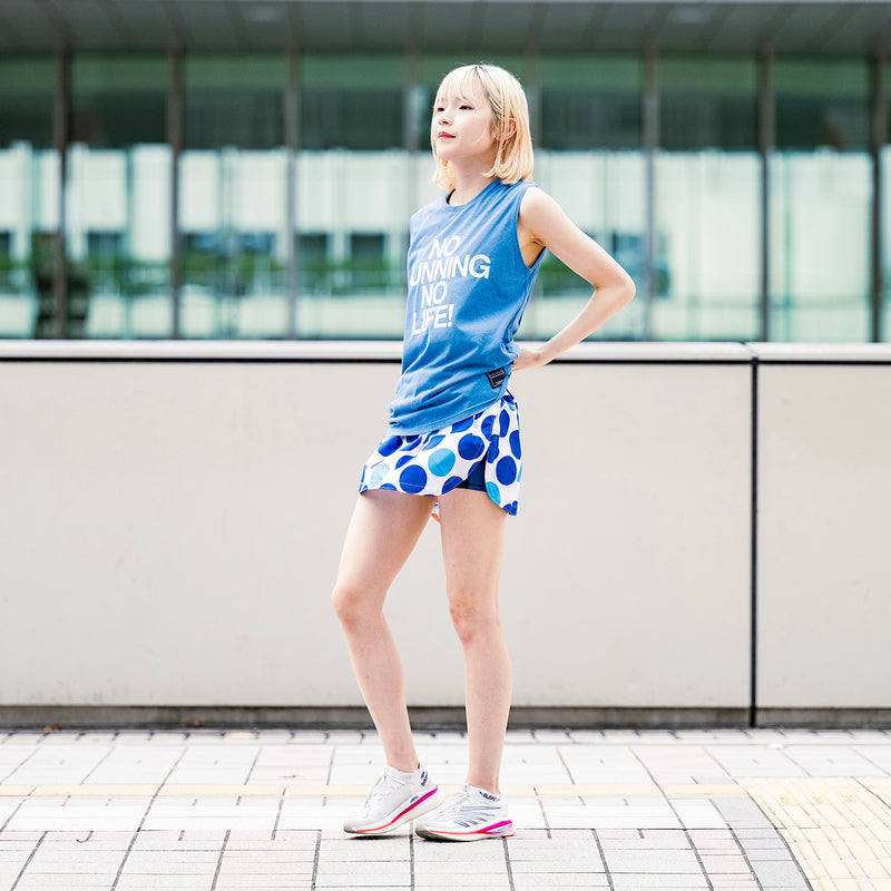 MMA Big Dot Side Slit Skirt V2 (Black)
