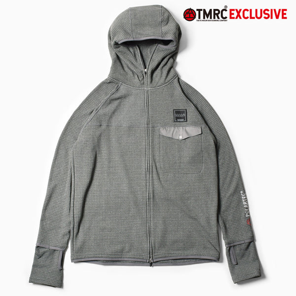 MMA POLARTEC Power Grid Zip Hoodie2 (Mix Gray)