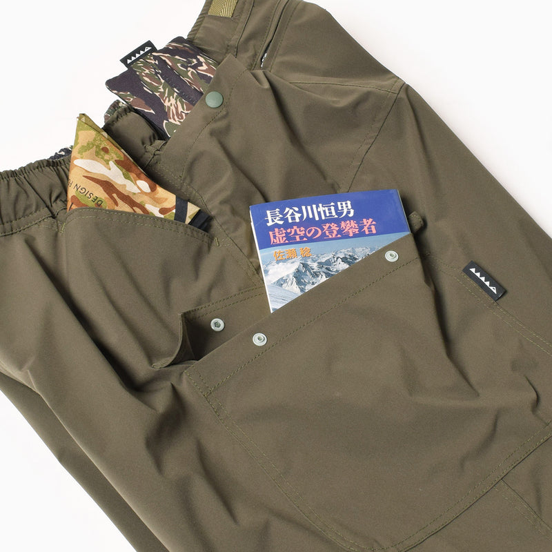 MMA SOLOTEX®︎ 8pocket Wide Pants (Olive)