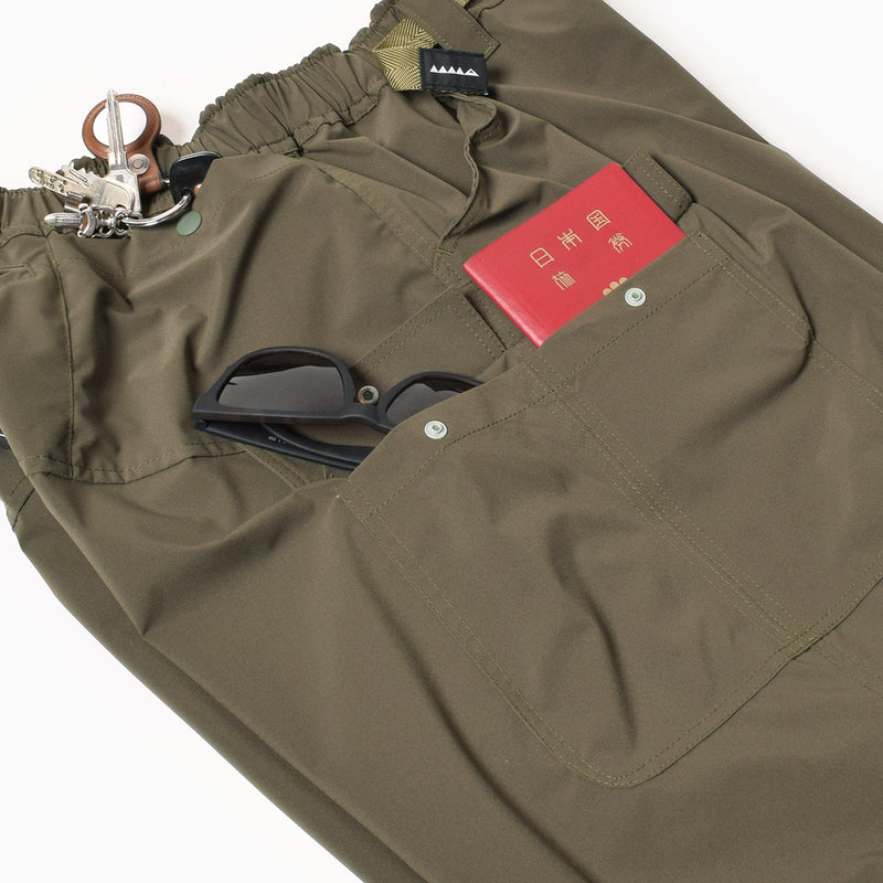 MMA SOLOTEX®︎ 8pocket Wide Pants (Olive)