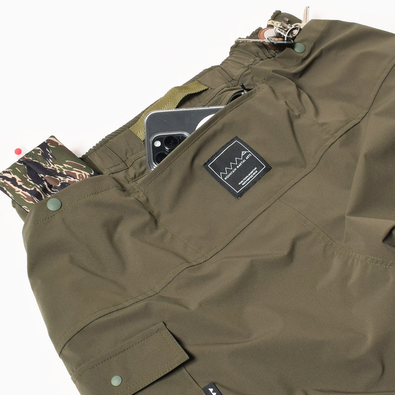 MMA SOLOTEX®︎ 8pocket Wide Pants (Olive)