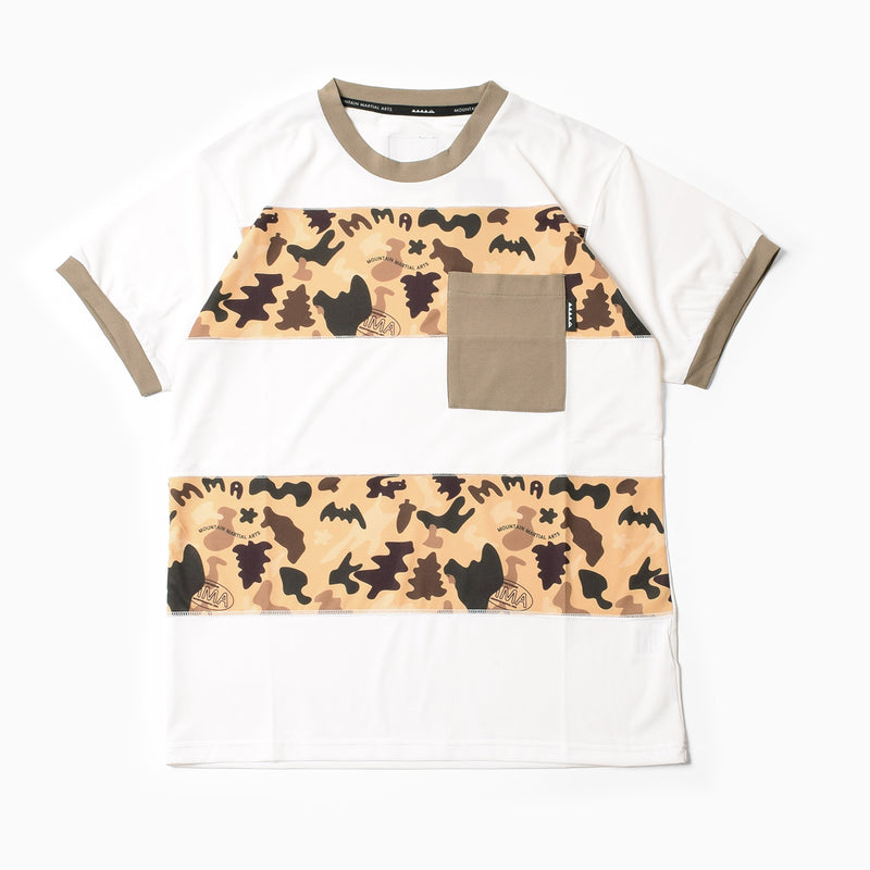 MMA_Jerry Ukai PONCHOMAN CAMO Tee (Beige Camo)