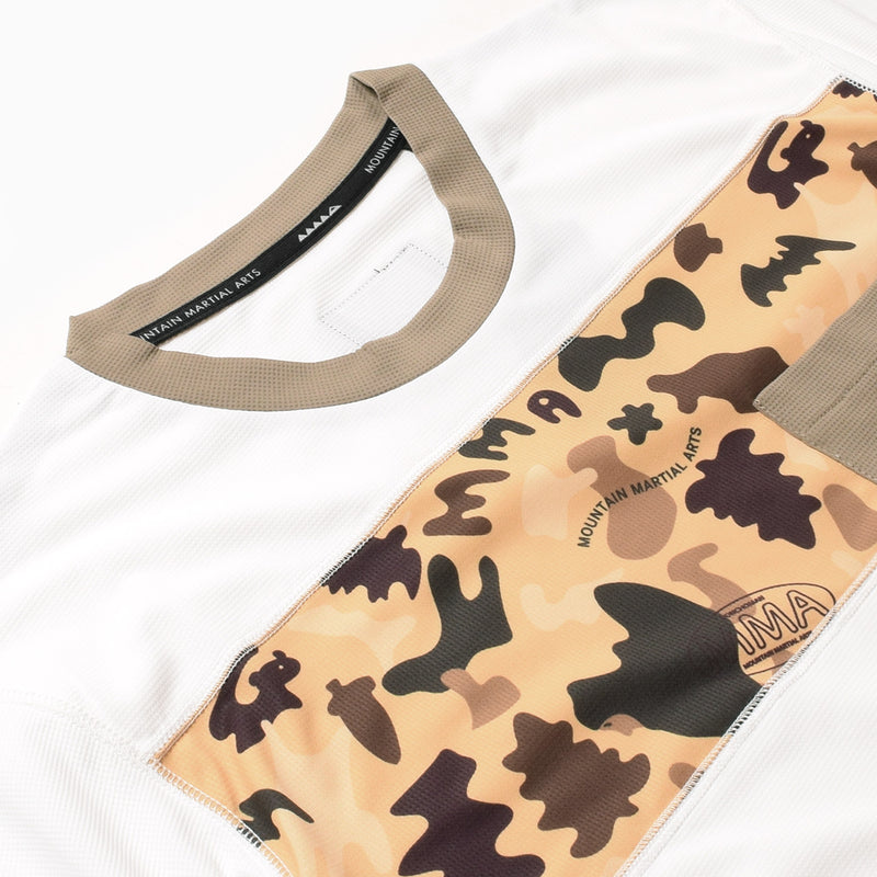 MMA_Jerry Ukai PONCHOMAN CAMO Tee (Beige Camo)