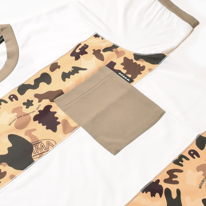 MMA_Jerry Ukai PONCHOMAN CAMO Tee (Beige Camo)