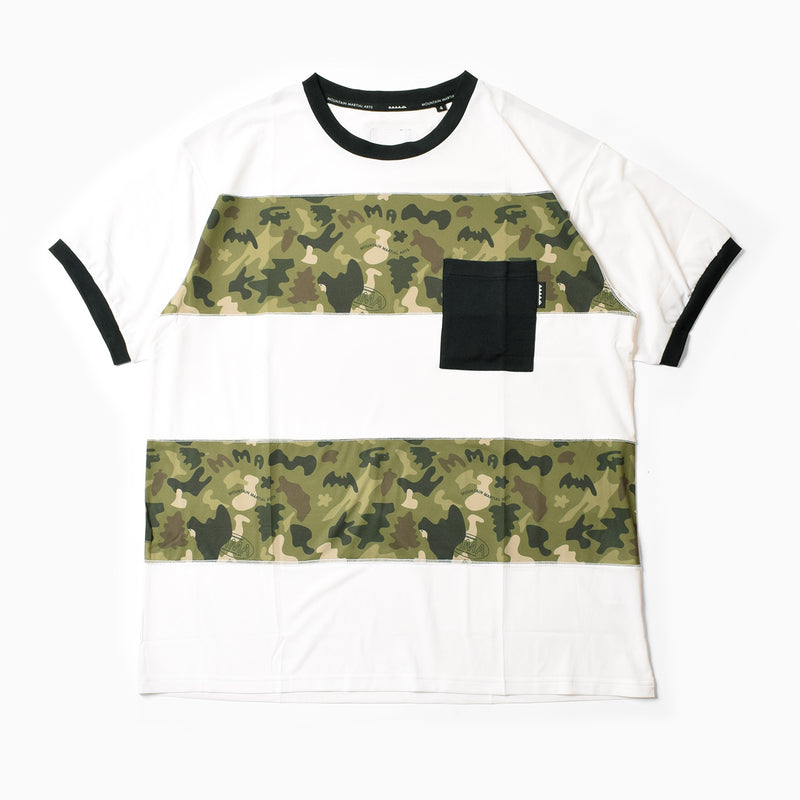 MMA_Jerry Ukai PONCHOMAN CAMO Tee (Green Camo)