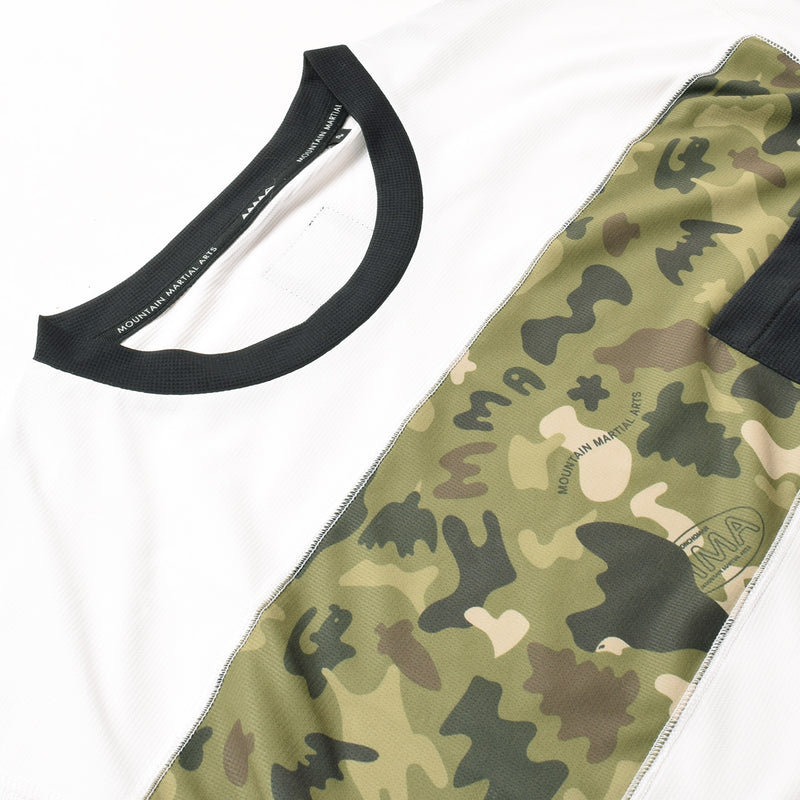 MMA_Jerry Ukai PONCHOMAN CAMO Tee (Green Camo)