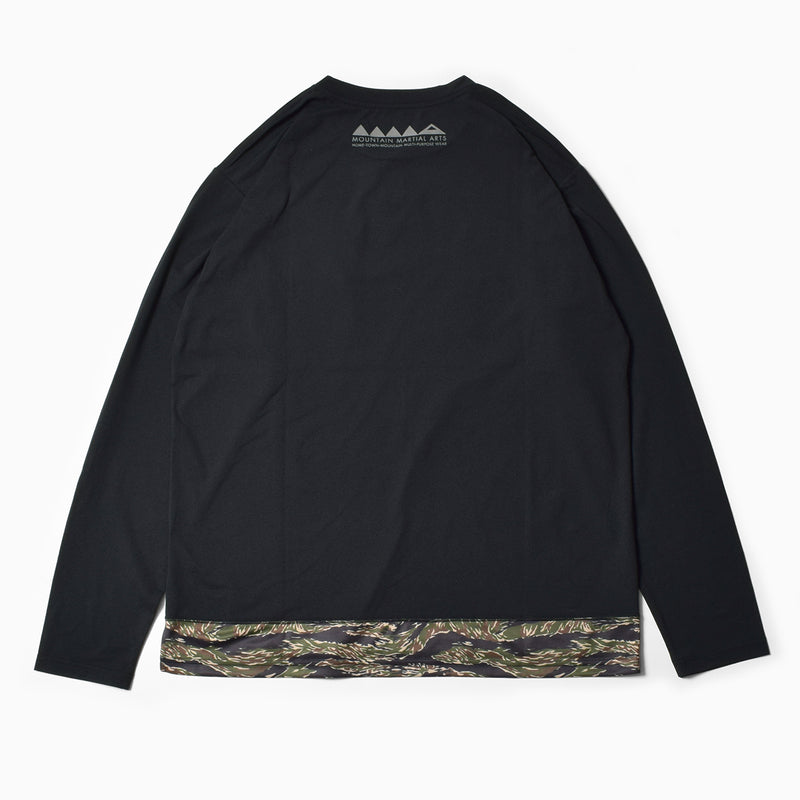 MMA Basic Pocket Long Tee (Black)