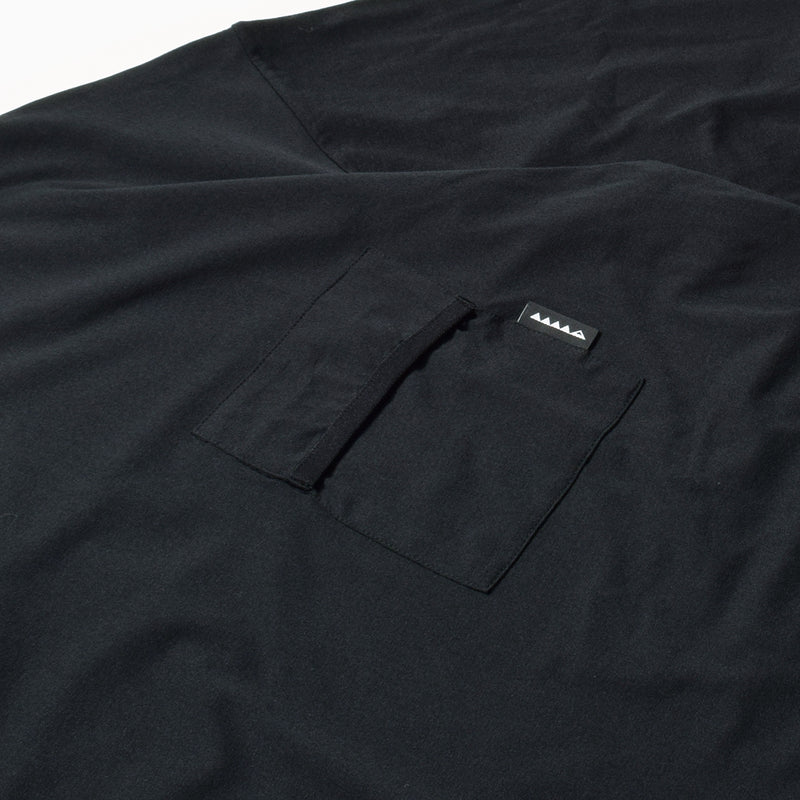 MMA Basic Pocket Long Tee (Black)