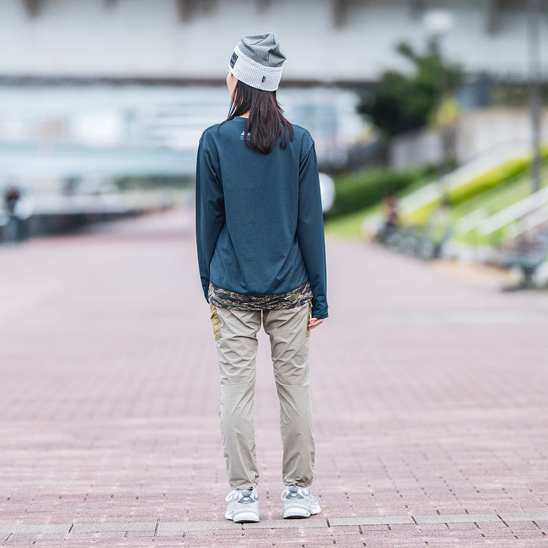 MMA Basic Pocket Long Tee (Navy)