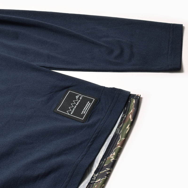 MMA Basic Pocket Long Tee (Navy)