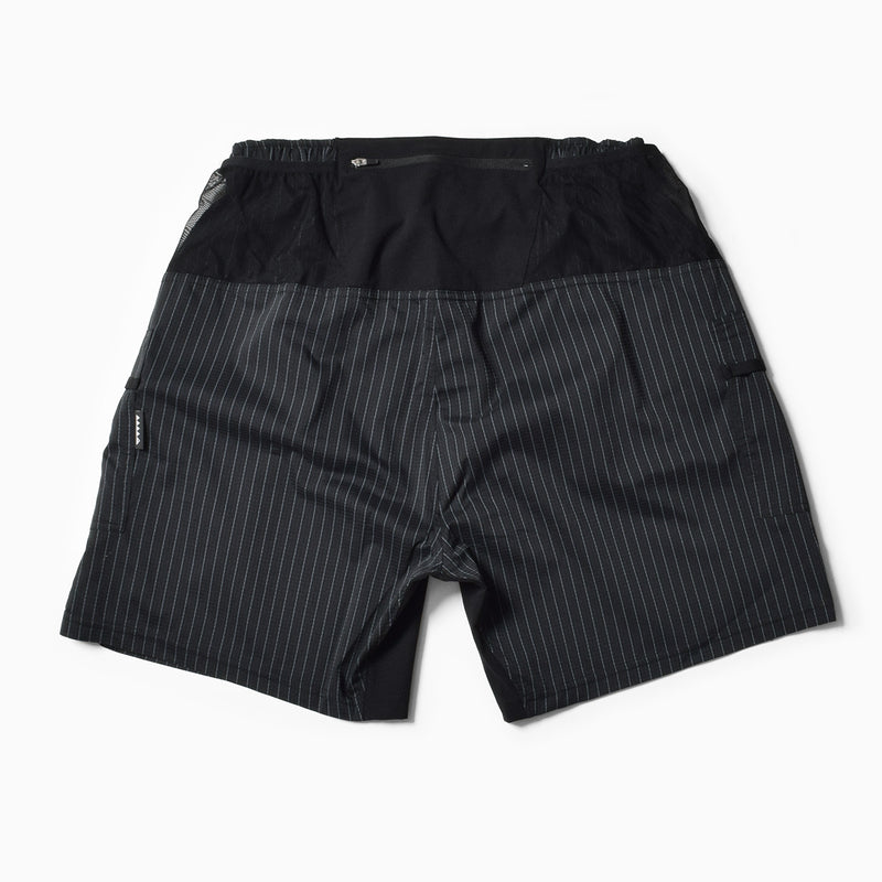 MMA 7-pockets Run Shorts V7 (Black Stripe)