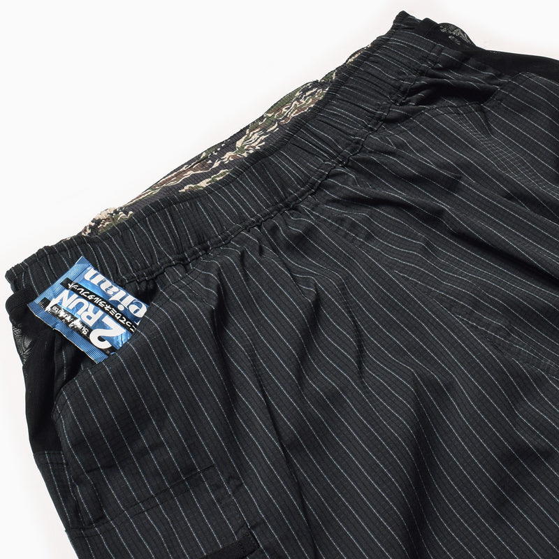 MMA 7-pockets Run Shorts V7 (Black Stripe)