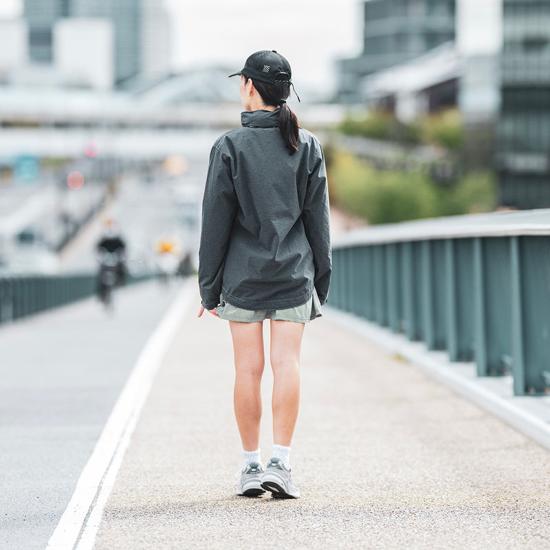 MMA Front Pleats Run Skirt (Mini Check)