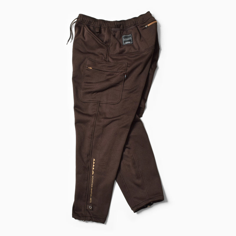 MMA POLARTEC®︎  Wide Cargo Jogger (Chocolate)