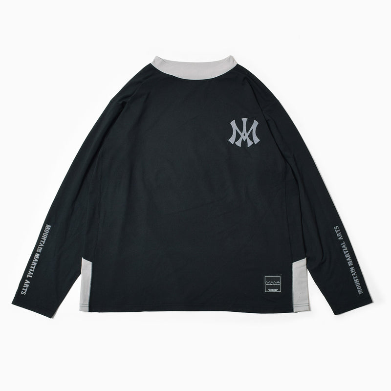 MMA Primeflex Baseball Big Long Tee (Black)