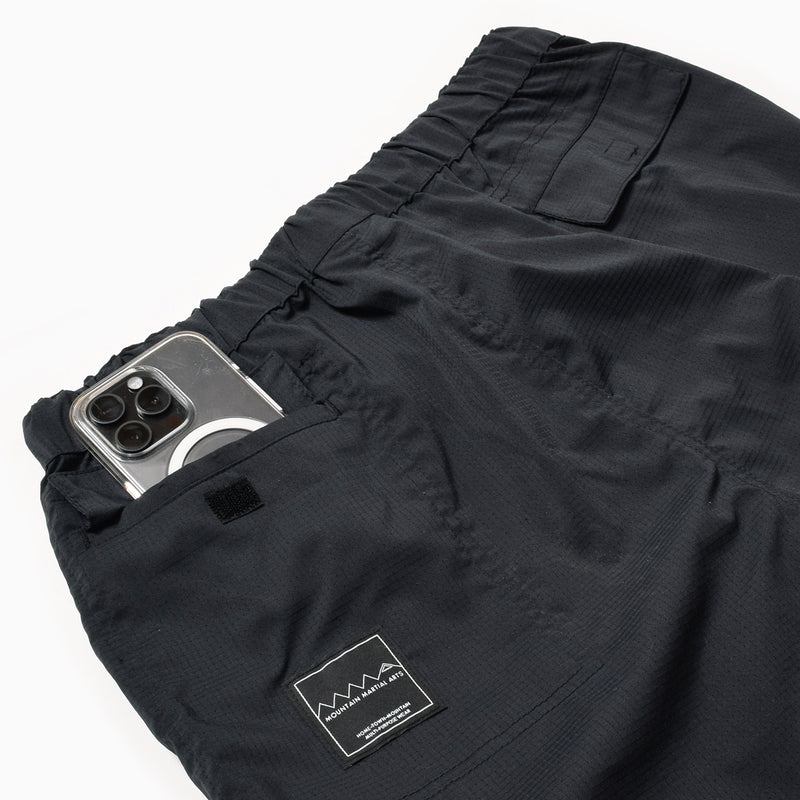 MMA Primeflex Baseball Cargo Jogger (Solid Black)