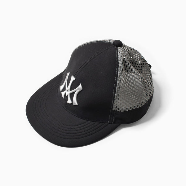 MMA 6-panel Active Mesh Cap (Black)