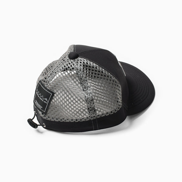 MMA 6-panel Active Mesh Cap (Black)