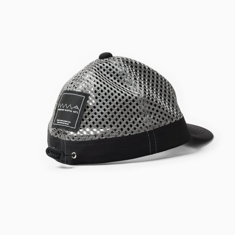 MMA 6-panel Active Mesh Cap (Black)