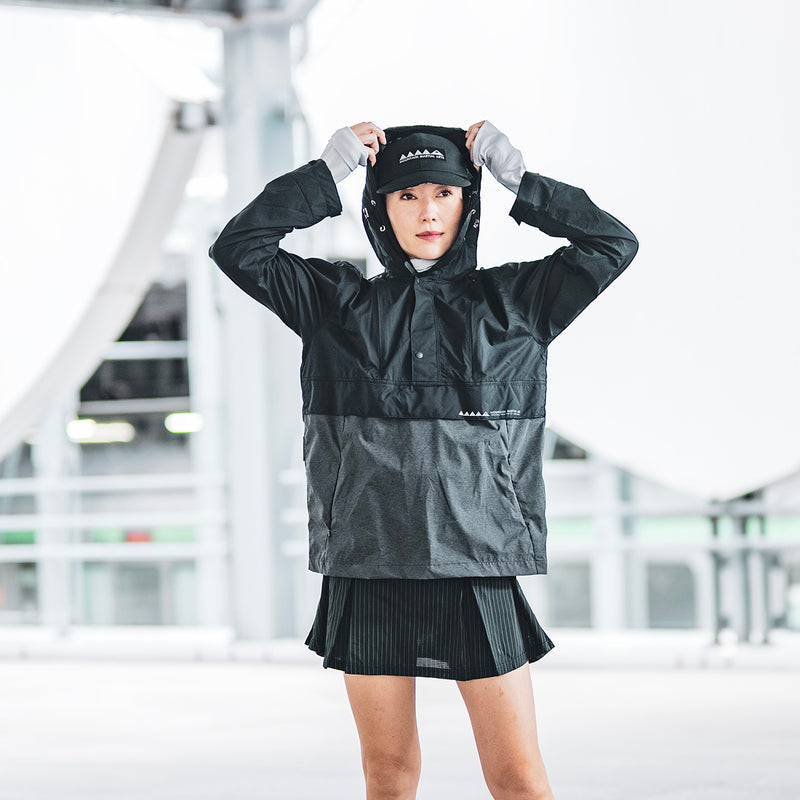 MMA PERTEX Packable Anorak V2 “KENNY" (Black_Gray)