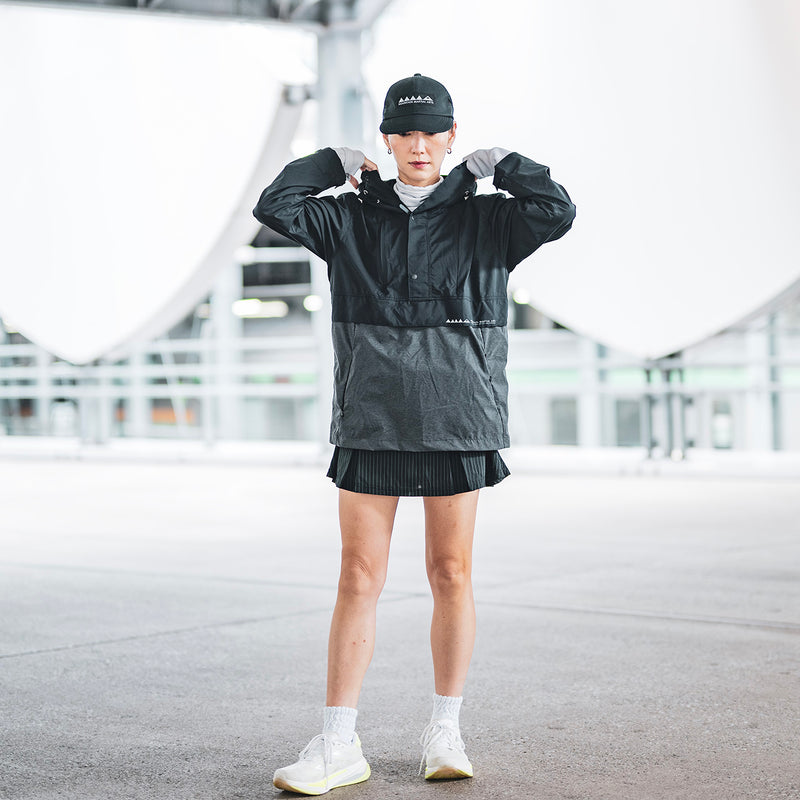 MMA PERTEX Packable Anorak V2 “KENNY" (Black_Gray)