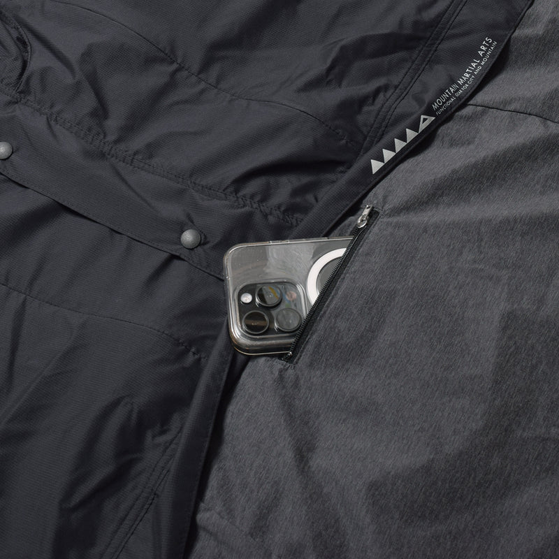 MMA PERTEX Packable Anorak V2 “KENNY" (Black_Gray)