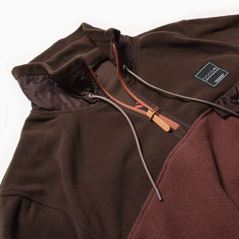 MMA POLARTEC®︎ Fleece Pull-over (Brown_Brick)