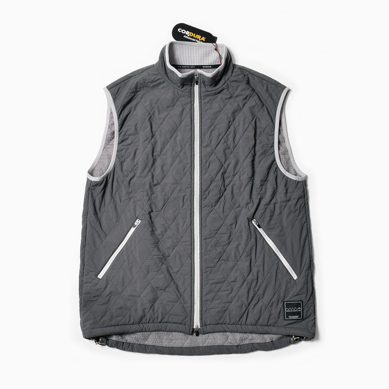 MMA CORDURA®︎ POLARTEC®︎ Quilting Vest (Gray)