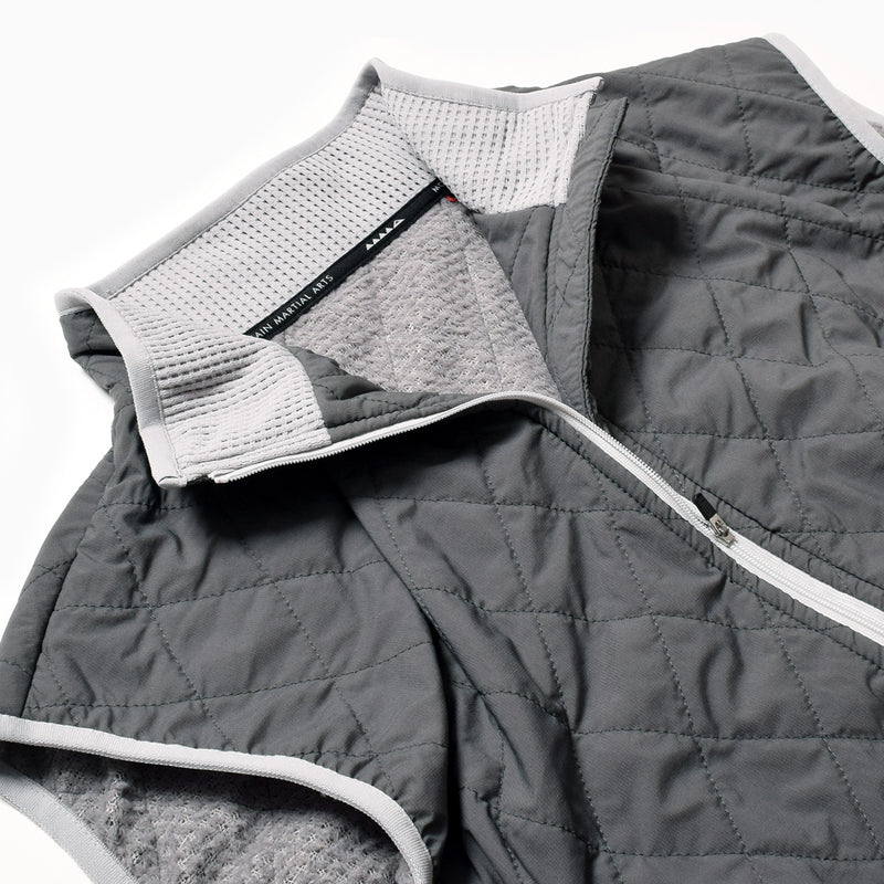 MMA CORDURA®︎ POLARTEC®︎ Quilting Vest (Gray)