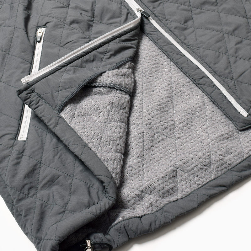 MMA CORDURA®︎ POLARTEC®︎ Quilting Vest (Gray)