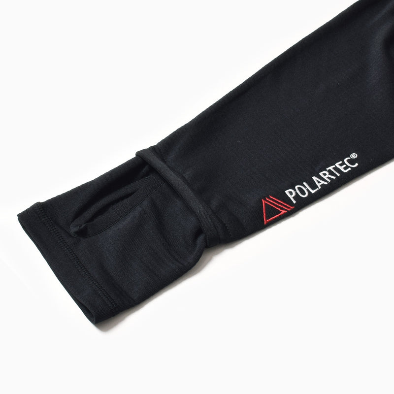 MMA POLARTEC®︎ Power Grid Zip-High (Black)