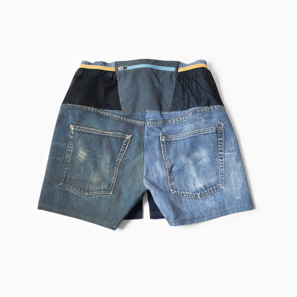MMA Denim Racing Run Shorts  (Crazy)
