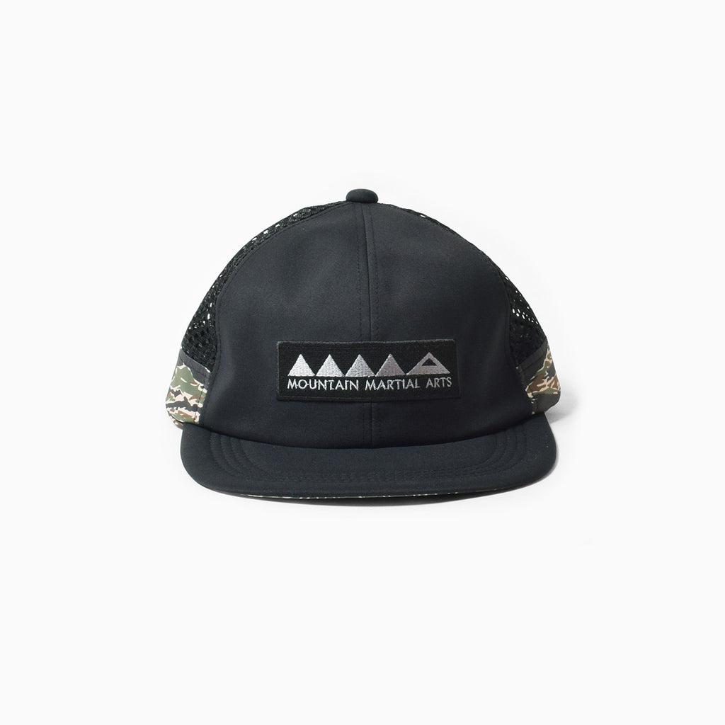 MMA Logo 6-Panel Mesh Cap (Black) – TOKYO MOUNTAIN RUNNING