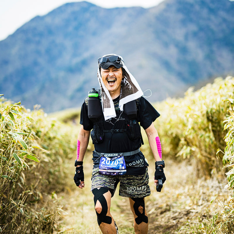 MMA 100MPJ Trail Tee (White) – TOKYO MOUNTAIN RUNNING COMPANY