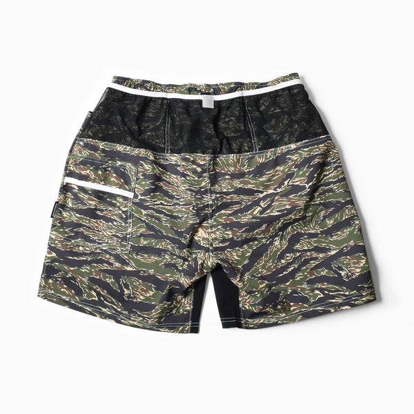 MMA 100MPJ Racing Trail Run Shorts (Tiger Camo)