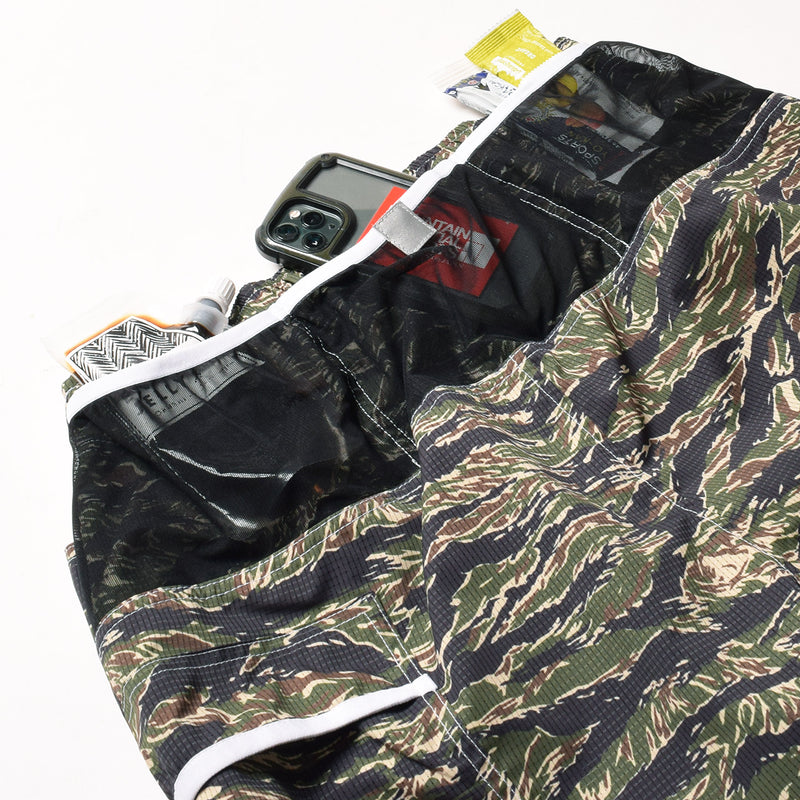 MMA 100MPJ Racing Trail Run Shorts (Tiger Camo)