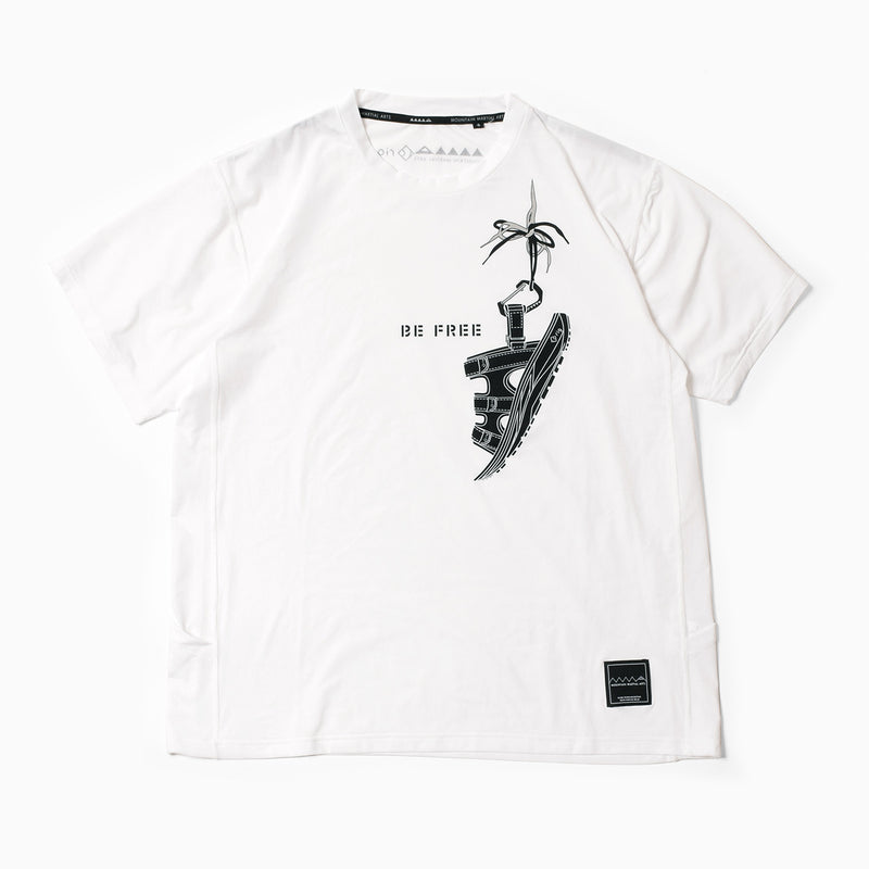 ファッション人気ブランドランキング MMA rig COMPANY RUNNING MOUNTAIN TOKYO – (White) Tee FREE BE ウォーキング・ランニングウェア