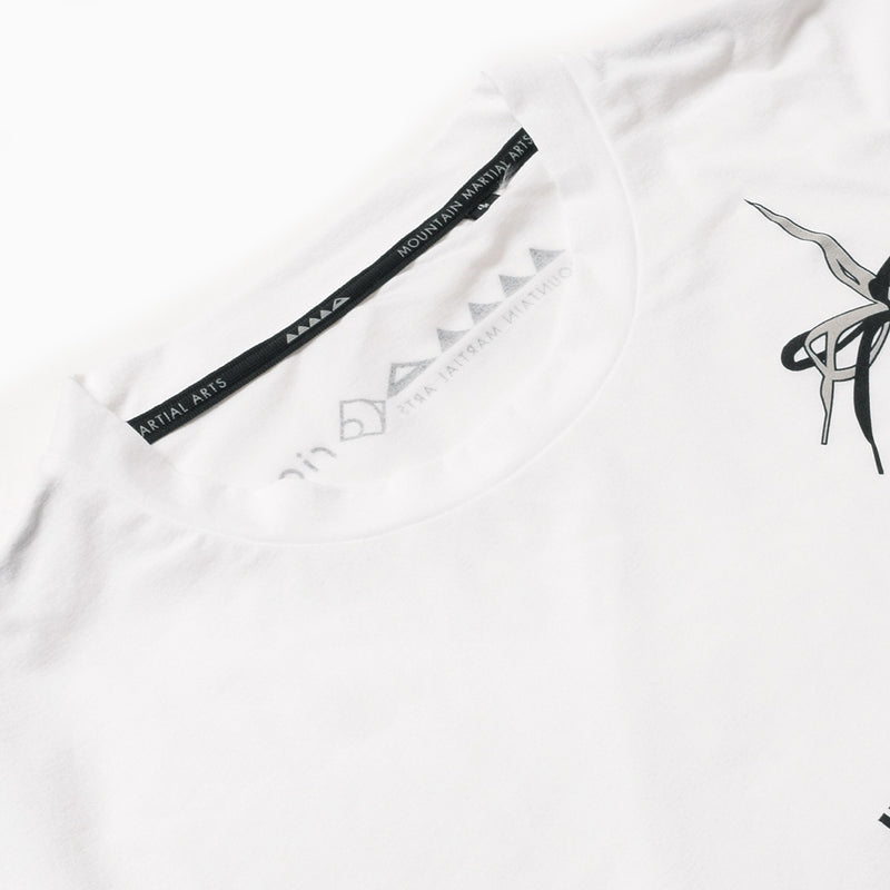 MMA rig BE FREE Tee (White) – TOKYO MOUNTAIN RUNNING COMPANY