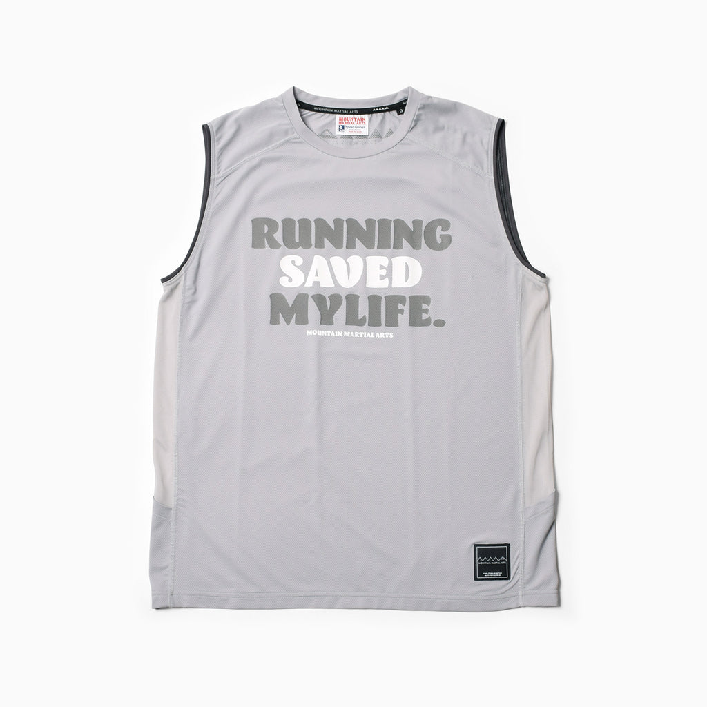 MMA RSM Sleeve-less (Gray) – TOKYO MOUNTAIN RUNNING COMPANY