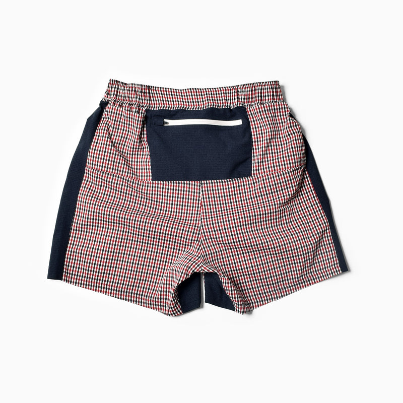 MMA Side Graphic Run Shorts V3 (Red Check) – TOKYO MOUNTAIN