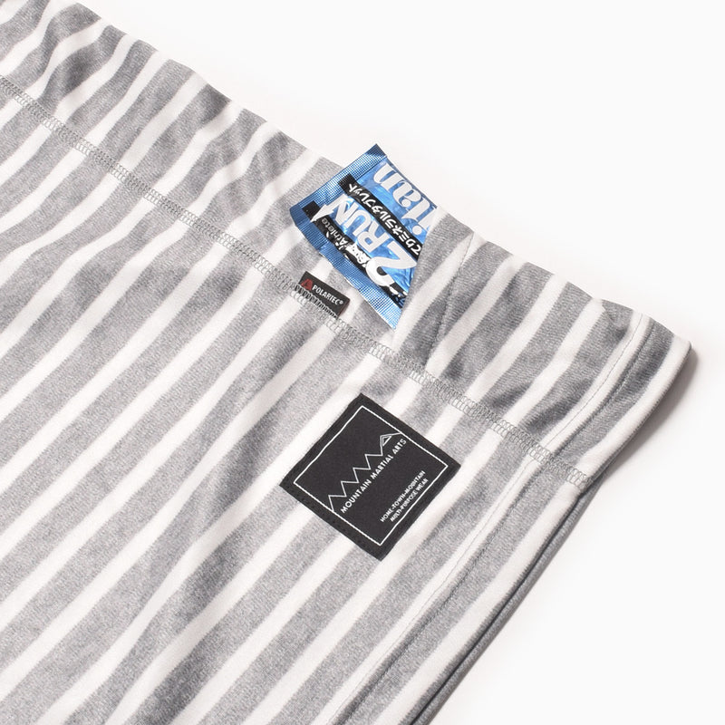 MMA POLARTEC®︎ Border Sleeve-less (Gray_White) – TOKYO