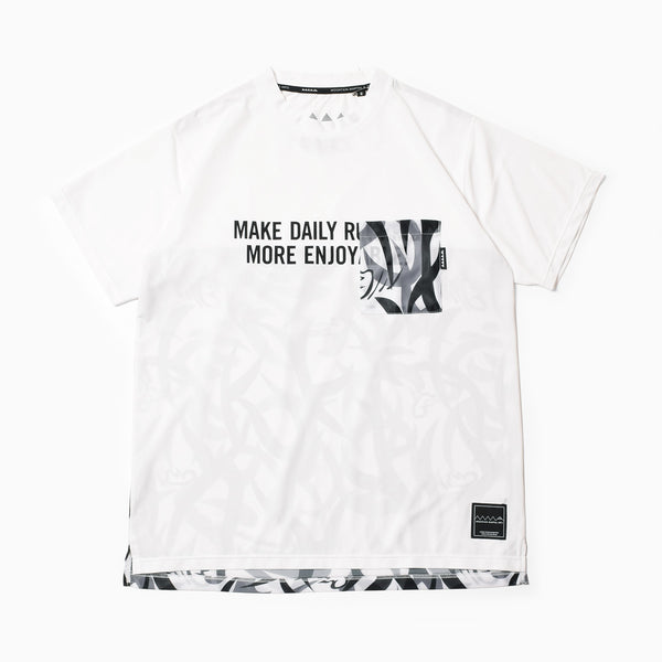 MMA_Takumi Okada Camo Pocket Tee (White)