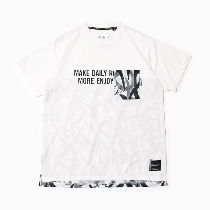 MMA_Takumi Okada Camo Pocket Tee (White)