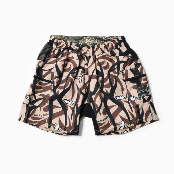 MMA_Takumi Okada Camo 7-pockets Shorts (Beige Camo)